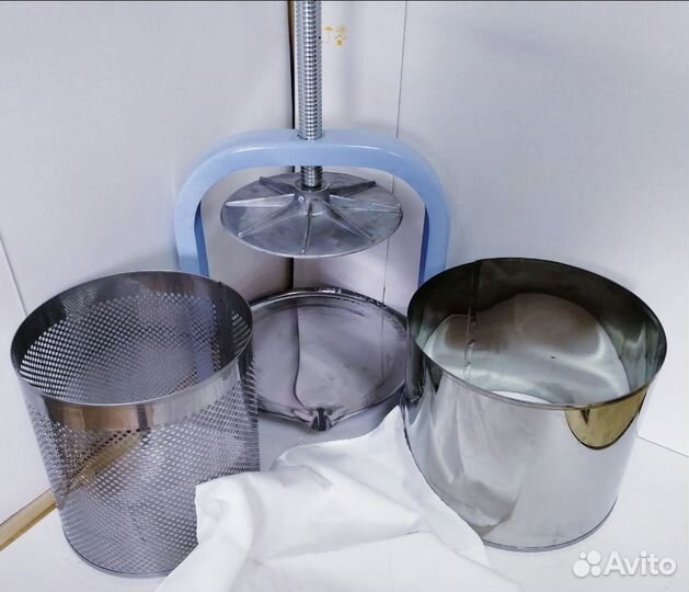 Пресс винтовой для отжима сока 10 л, 15л,20л,25л