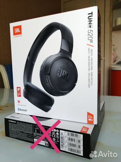 Беспроводные наушники JBL tune 520bt
