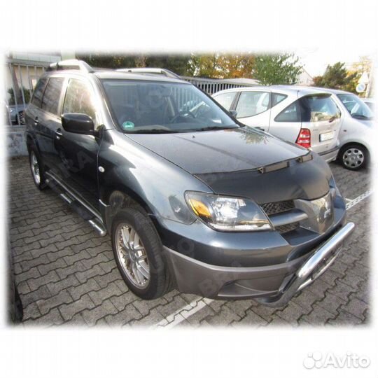 Дефлектор капота Mitsubishi Outlander 2002-2009