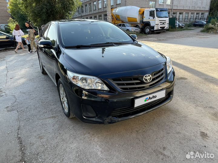 Toyota Corolla 1.6 МТ, 2010, битый, 120 000 км