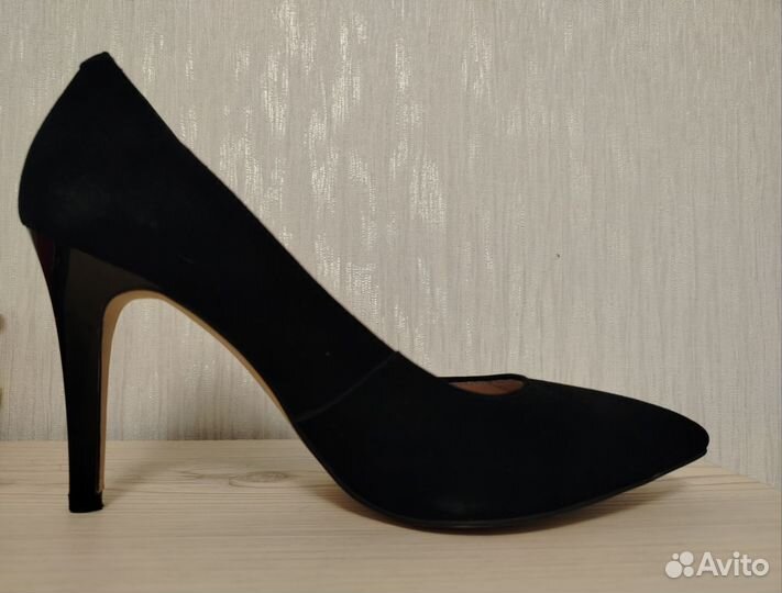 Туфли замшевые р 37