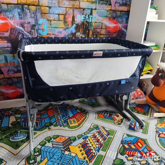 Детская кровать манеж с матрасом