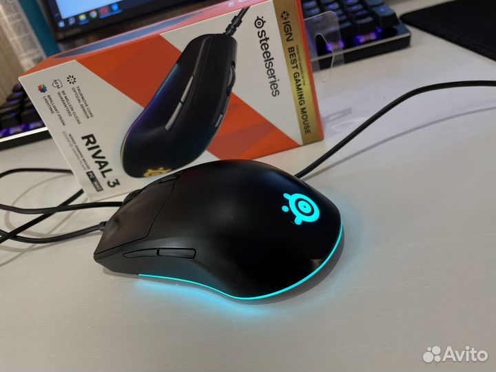 Игровая мышь SteelSeries Rival 3