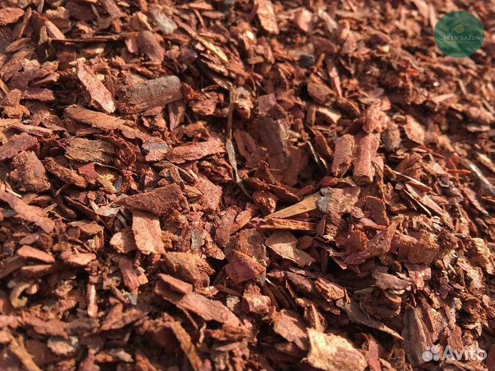 Сосновая мульча