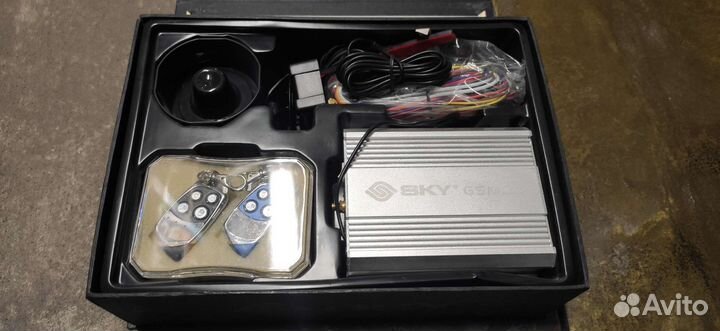 Автосигнализация sky gsm с дистанционным запуском