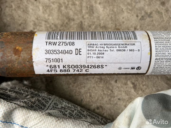 Подушка безопасности Audi A6C6