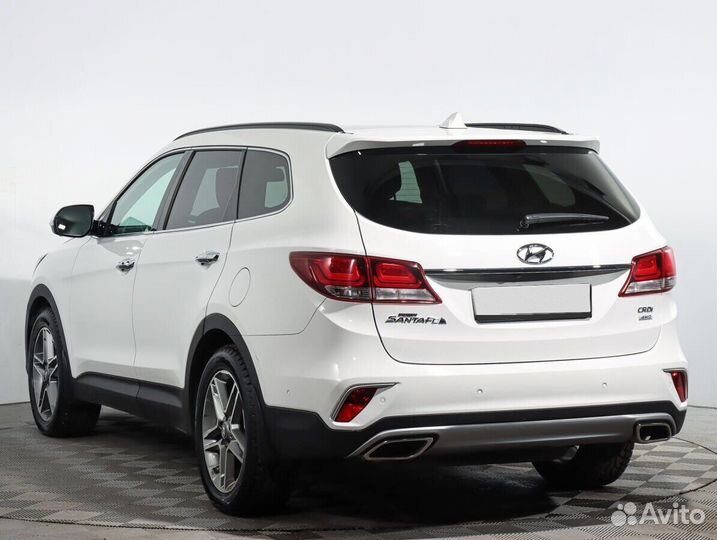 Hyundai Santa Fe 2.2 AT, 2017, 146 000 км