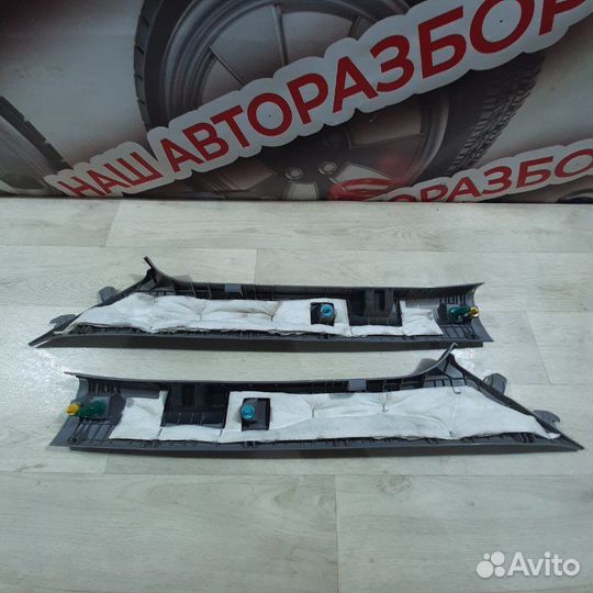 Накладка на стойку кузова передняя Hyundai Solaris