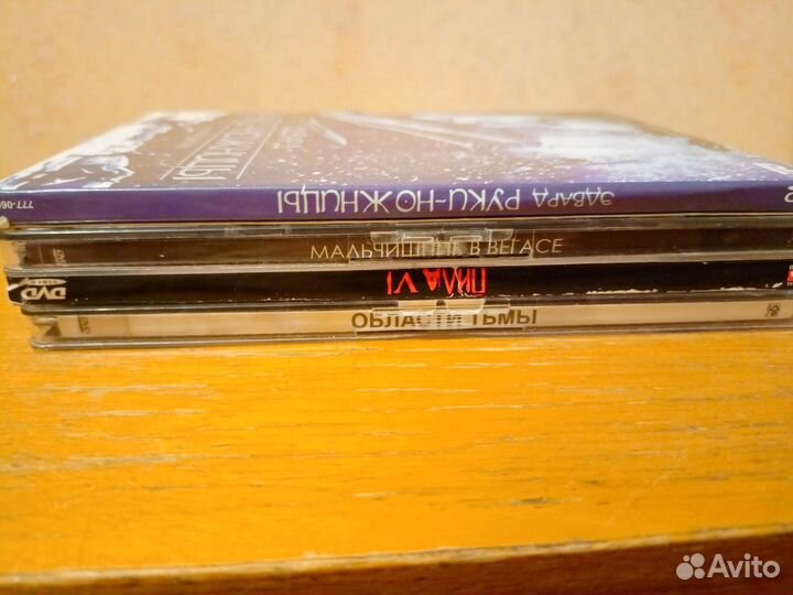 5 DVD дисков с иностранными фильмами