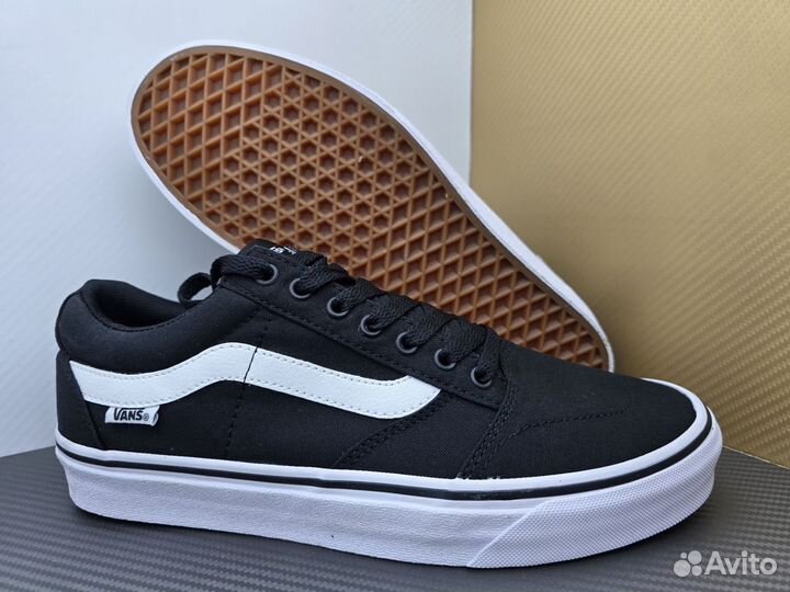 Кеды мужские Vans TNT S G чёрно белые