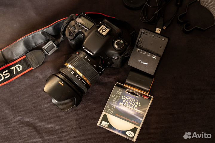 Фотоаппарат Canon eos 7d + объектив Tamron 17-50