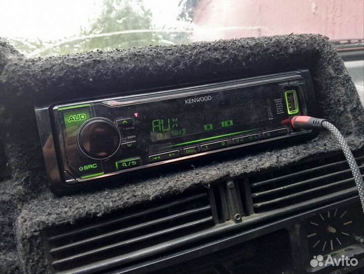 Kenwood kmm-304y магнитола
