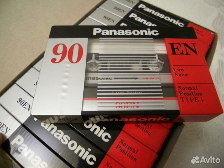 Panasonic EN90 Коллекционные кассеты из 87г. Новые