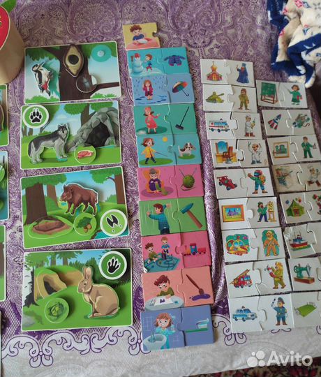 Развивающие игрушки пакетом