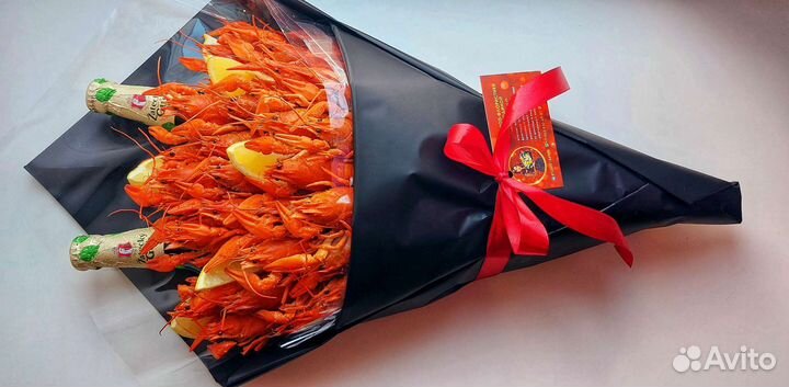 Букет из раков. Корпаративные подарки