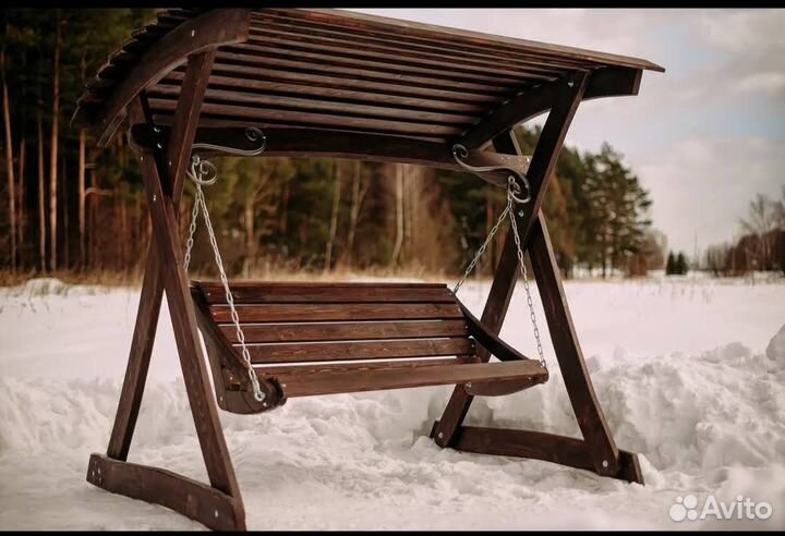 Садовая качель для взрослых