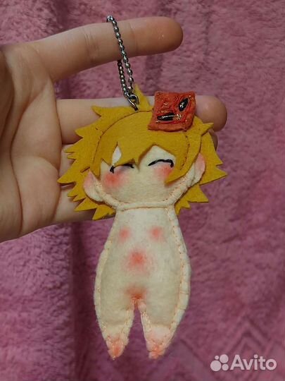 Брелок из фетра Геншин Тарталия