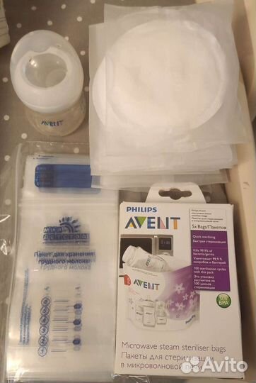 Молокоотсос avent электрический