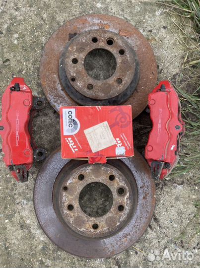 Тормозные диски porsche cayenne turbo