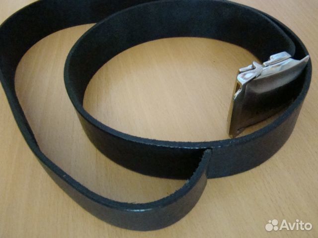 Ремень мужской черный