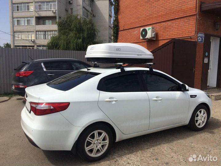 Автобокс на крышу Kia Rio. ED Магнум