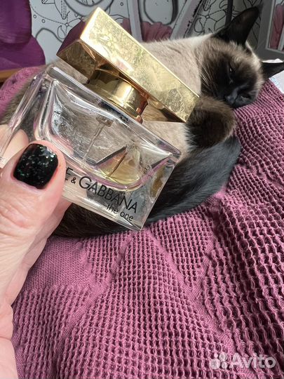 The One Dolce&Gabbana, флакон с остатком парфюма