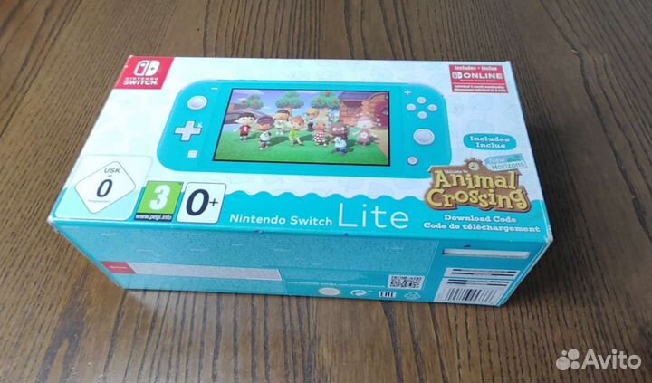 Nintendo Switch Lite синяя. Идеал