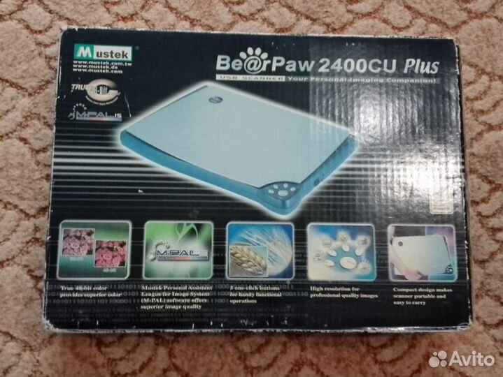Сканер BearPaw 2400 CU Plus