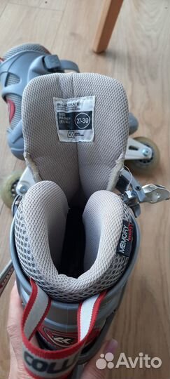 Роликовые коньки детские раздвижные 27-30 р-р