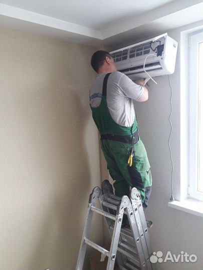 Установка монтаж сплит системы