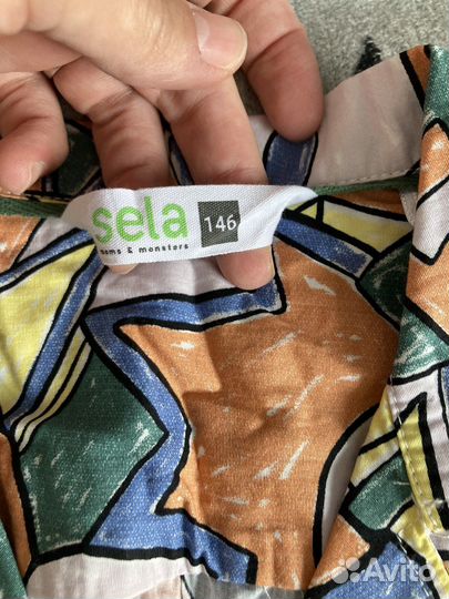 Рубашка с коротким рукавом 146 Sela