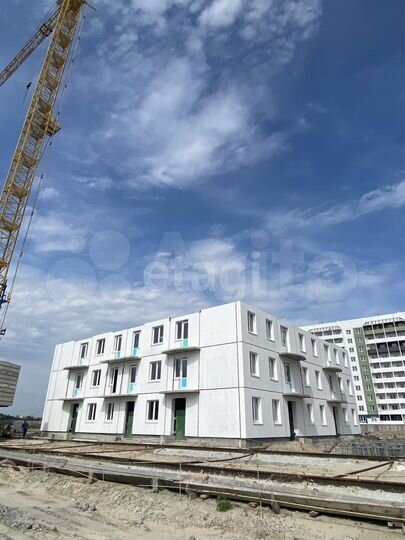 2-к. квартира, 53,3 м², 1/16 эт.