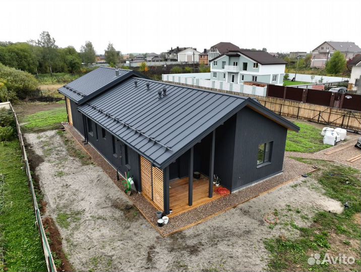 Каркасный дом 107 кв.м