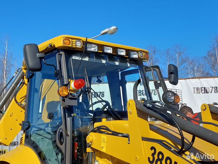 Экскаватор-погрузчик Shanmon 388H, 2023