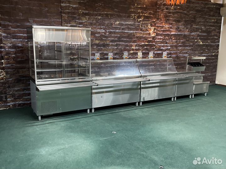 Линия раздачи для столовой бу