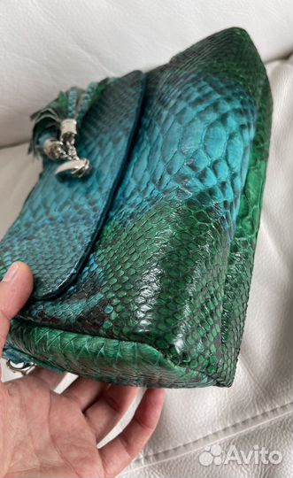Сумка из кожи питона