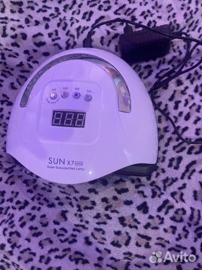 Уф Лампа для ногтей и пылесос