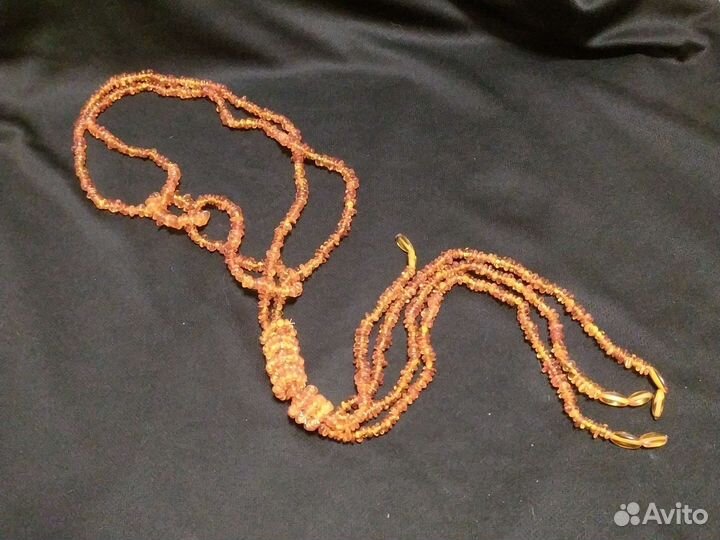 Янтарные бусы