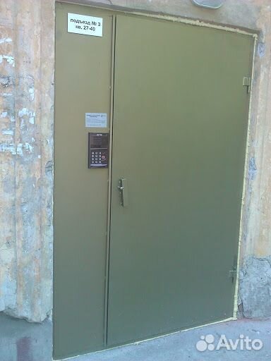 Дверь входная подъездная