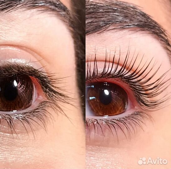 Ламинирование ресниц/ оформление бровей