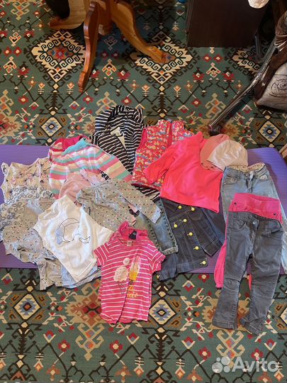 Вещи пакетом на девочку 92