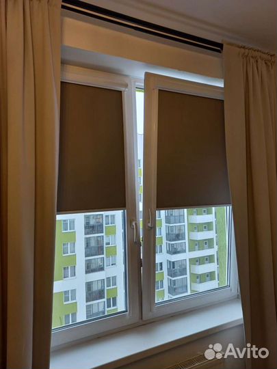 Кассетные шторы UNI для пластиковых окон