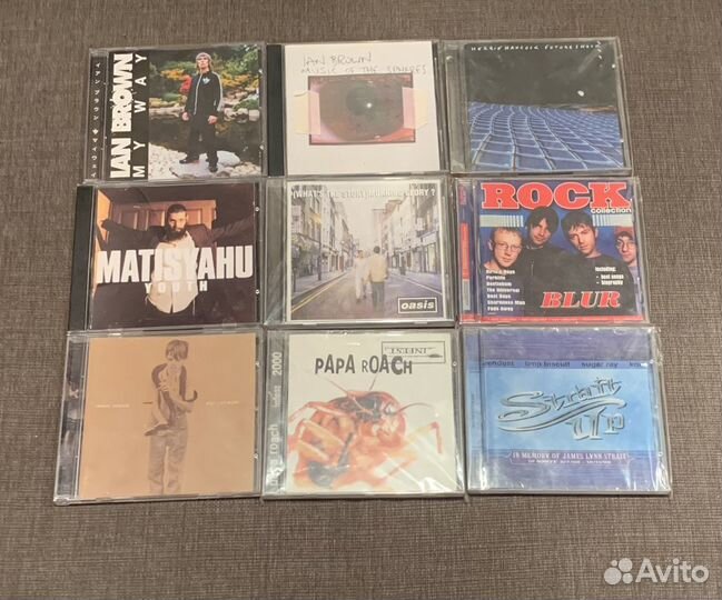 CD Oasis Primal Scream Papa Roach Blur