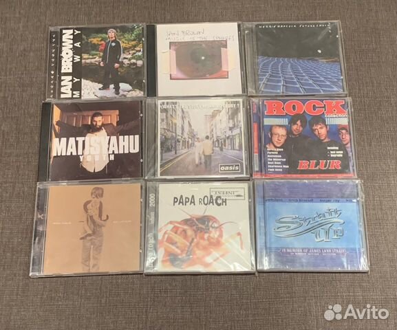 CD Oasis Primal Scream Papa Roach Blur