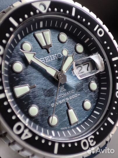 Часы Seiko King Turtle Dark Manta srpf77 Japan