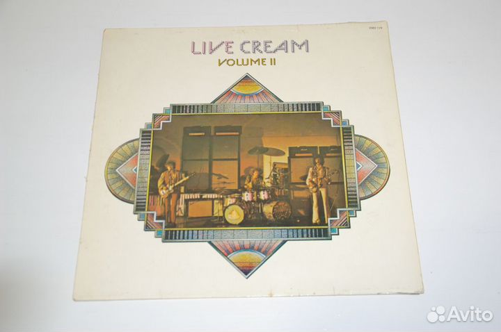 Пластинка Cream Live Volume II Germany 1972