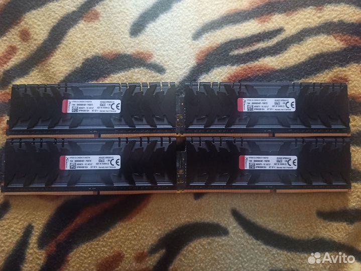 Kingston HyperX Predator ddr4 4/16 3200 мгц