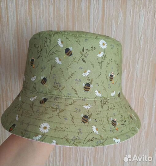 Панама для девочки Шмель и ромашки