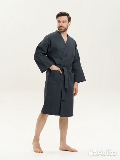 Халат банный вафельный Артикул 1265 - 1262