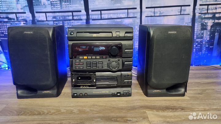 Музыкальный центр sony MHC-701